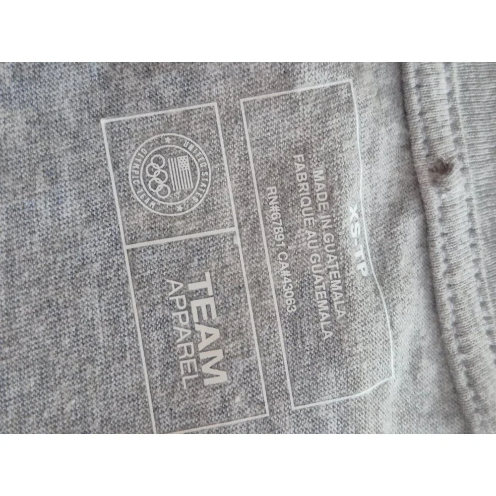Team USA Tokyo Olympics Gray T-Shirt XS - Picture 4 of 5